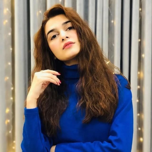Royal blue Turtle neck