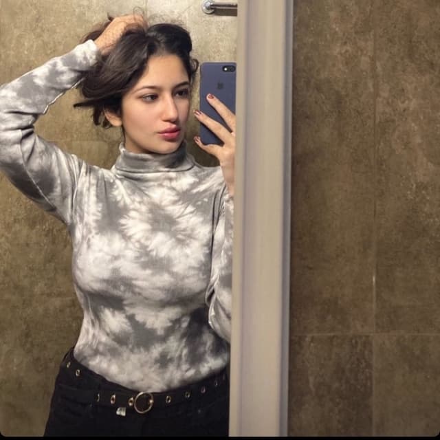 Tye Dye Turtle neck